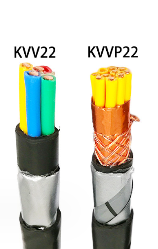 Armored control cable KVVP22