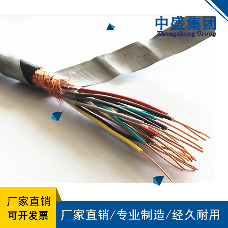 阻燃耐火鎧裝高溫計算機電纜ZN-DJFPFP22 2*2*0.75